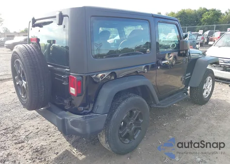 2016 Jeep Wrangler Sport из США, поврежденный, VIN 1C4AJWAG9GL341065